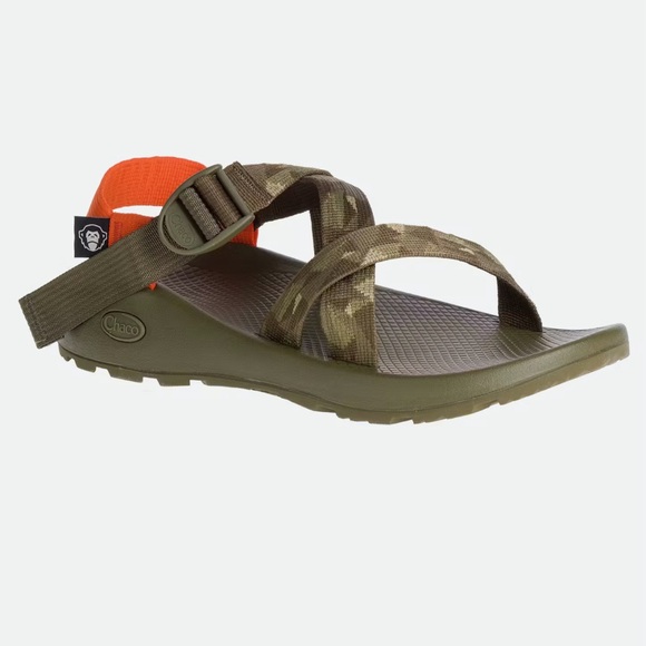 Chaco x Howler Bros Collab Green and Orange Camo 10 - Picture 2 of 10